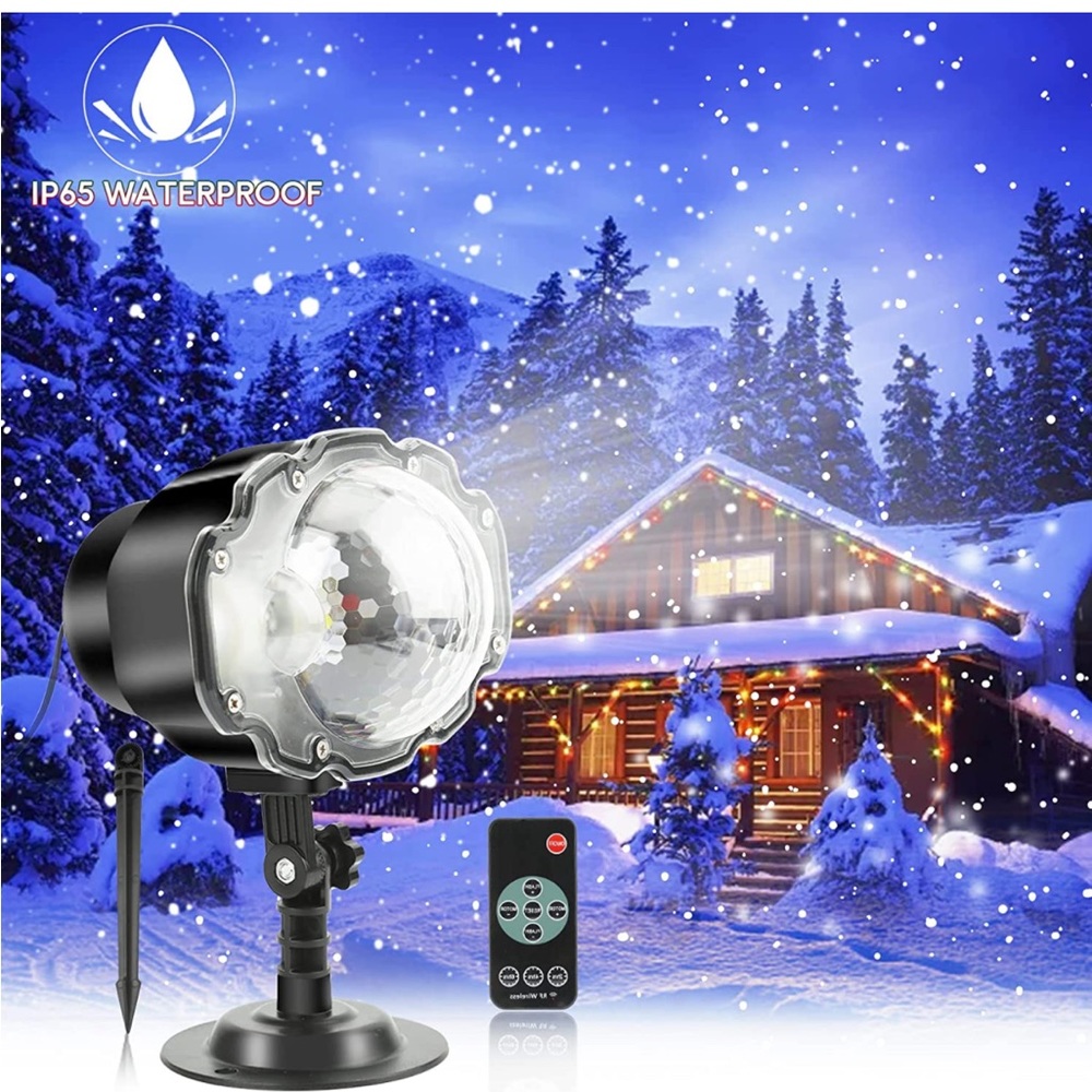 Snowfall light projector